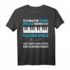 Lustiges Klavier Grafik Musiker Keyboard Musik Pianist Lehrer T-Shirt – Bequemes Musik Geschenk für Musiker und Lehrer