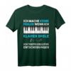 Lustiges Klavier Grafik Musiker Keyboard Musik Pianist Lehrer T-Shirt – Bequemes Musik Geschenk für Musiker und Lehrer