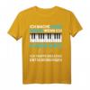 Lustiges Klavier Grafik Musiker Keyboard Musik Pianist Lehrer T-Shirt – Bequemes Musik Geschenk für Musiker und Lehrer