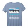 Lustiges Klavier Grafik Musiker Keyboard Musik Pianist Lehrer T-Shirt – Bequemes Musik Geschenk für Musiker und Lehrer