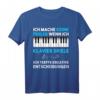 Lustiges Klavier Grafik Musiker Keyboard Musik Pianist Lehrer T-Shirt – Bequemes Musik Geschenk für Musiker und Lehrer