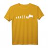 Evolution Klavierspieler Pianist | Geschenk Klavier Piano T-Shirt - Perfektes Geschenk für Musiker, Klavierspieler & Musikliebhaber zu Weihnachten & Geburtstag