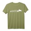Evolution Klavierspieler Pianist | Geschenk Klavier Piano T-Shirt - Perfektes Geschenk für Musiker, Klavierspieler & Musikliebhaber zu Weihnachten & Geburtstag