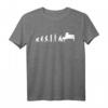 Evolution Klavierspieler Pianist | Geschenk Klavier Piano T-Shirt - Perfektes Geschenk für Musiker, Klavierspieler & Musikliebhaber zu Weihnachten & Geburtstag