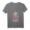 Damen Klavier T-Shirt Lustiges Motiv mit V-Ausschnitt - Für Klavierspielerinnen und Musikliebhaberinnen