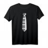 Piano Krawatte Geschenk für Musiker und Klavierspieler | Kreatives Klavier T-Shirt & Krawatte für Musiklehrer und Musikliebhaber