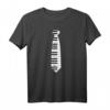 Piano Krawatte Geschenk für Musiker und Klavierspieler | Kreatives Klavier T-Shirt & Krawatte für Musiklehrer und Musikliebhaber