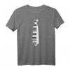 Piano Krawatte Geschenk für Musiker und Klavierspieler | Kreatives Klavier T-Shirt & Krawatte für Musiklehrer und Musikliebhaber