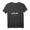 Evolution Klavierspielerin Klavier T-Shirt - Perfektes Geschenk für Pianisten, Klavierlehrer & Musikliebhaber