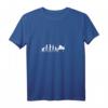 Evolution Klavierspielerin Klavier T-Shirt - Perfektes Geschenk für Pianisten, Klavierlehrer & Musikliebhaber