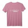 Dein Herz schlägt für Synthesizer Pulslinie T-Shirt – Elektronische Musik & DJ Geschenkidee für Musiker, Keyboarder & Synthie-Freaks