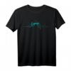Flügel Pianist T-Shirt mit Herzschlag – Perfektes Klavier Geschenk für Musiker, Klavierspieler & Musikliebhaber zu Weihnachten & Geburtstag