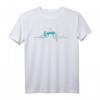 Flügel Pianist T-Shirt mit Herzschlag – Perfektes Klavier Geschenk für Musiker, Klavierspieler & Musikliebhaber zu Weihnachten & Geburtstag