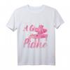 Unterschätze niemals ein Mädchen mit einem Klavier T-Shirt - Perfektes Geschenk für Pianisten, Musiker und Musikliebhaber zu Weihnachten oder Geburtstag