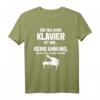 Lustiges Pianist T-Shirt: Tag Ohne Klavier? Unmöglich! - Perfektes Geschenk für Klavierliebhaber, Musiker & Humorvolle Geburtstags- oder Weihnachtsgeschenke