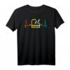 Geschenk für Pianisten Herzschlag Klavier T-Shirt – Perfekt für Musiker, Musikliebhaber & Klavierlehrer zu Weihnachten & Geburtstag