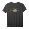 Geschenk für Pianisten Herzschlag Klavier T-Shirt – Perfekt für Musiker, Musikliebhaber & Klavierlehrer zu Weihnachten & Geburtstag