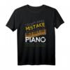 Geschenkidee für Pianisten & Musiker - Klavier T-Shirt für Kinder, Männer & Frauen zu Weihnachten, Geburtstag & Konzert