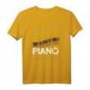 Geschenkidee für Pianisten & Musiker - Klavier T-Shirt für Kinder, Männer & Frauen zu Weihnachten, Geburtstag & Konzert