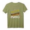 Geschenkidee für Pianisten & Musiker - Klavier T-Shirt für Kinder, Männer & Frauen zu Weihnachten, Geburtstag & Konzert