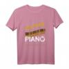 Geschenkidee für Pianisten & Musiker - Klavier T-Shirt für Kinder, Männer & Frauen zu Weihnachten, Geburtstag & Konzert