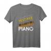 Geschenkidee für Pianisten & Musiker - Klavier T-Shirt für Kinder, Männer & Frauen zu Weihnachten, Geburtstag & Konzert