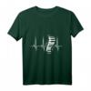 Klavier T-Shirt - Herzschlag Klavierspieler Geschenk für Musiker, Musikliebhaber & Musiklehrer – Perfekt für Weihnachten & Geburtstage