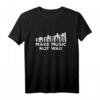 Klavier Musik T-Shirt für Pianisten und Klavierspieler – Geschenk zum Geburtstag & Weihnachten mit Klaviertasten-Design für Männer, Frauen & Kinder