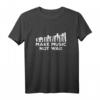 Klavier Musik T-Shirt für Pianisten und Klavierspieler – Geschenk zum Geburtstag & Weihnachten mit Klaviertasten-Design für Männer, Frauen & Kinder