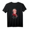 Mozart Buntes Portrait T-Shirt - Klassik & Musiker Geschenk für Opern- und Symphoniefans
