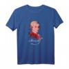 Mozart Buntes Portrait T-Shirt - Klassik & Musiker Geschenk für Opern- und Symphoniefans