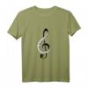 Ich liebe Klavier Musiknote Langarmshirt – Perfektes Geschenk für Klavierspieler, Musikliebhaber und Klavierlehrer