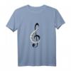 Ich liebe Klavier Musiknote Langarmshirt – Perfektes Geschenk für Klavierspieler, Musikliebhaber und Klavierlehrer