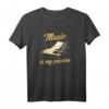 Pianist Geschenk Klavierspieler T-Shirt - Musik & Klavier Design, Perfekt für Musiker, Geburtstage, Weihnachten, Muttertag & Vatertag
