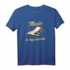 Pianist Geschenk Klavierspieler T-Shirt - Musik & Klavier Design, Perfekt für Musiker, Geburtstage, Weihnachten, Muttertag & Vatertag