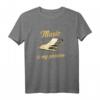 Pianist Geschenk Klavierspieler T-Shirt - Musik & Klavier Design, Perfekt für Musiker, Geburtstage, Weihnachten, Muttertag & Vatertag