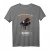 Unterschätze niemals einen alten Mann der Klavier spielt T-Shirt – Perfektes Geburtstagsgeschenk für erfahrene Pianisten, Väter, Opas & Musikliebhaber