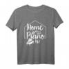 Zuhause ist, wo Dein Klavier ist - Lustiges Musiker T-Shirt für Pianisten, Klavierliebhaber & Musikfans zum Geburtstag
