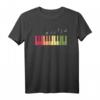 Retro Klavier T-Shirt - Perfektes Geschenk für Pianisten, Musiker und Klavierliebhaber zu Weihnachten und Geburtstag