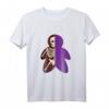 Lila Spielfigur Brettspiel T-Shirt mit Skelett-Design – Witziges Geschenk für Brettspieler & Gesellschaftsspiele-Fans