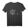 Wolle Stricken Häckeln Wollkneul Lustig T-Shirt – Humorvolles Handarbeitsshirt für Damen & Herren, Perfekt für Strick- und Häkelbegeisterte