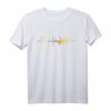 Vintage Herzschlag E-Guitare Retro Musik Frequenz Gitarrist T-Shirt – Perfektes Geschenk für leidenschaftliche Gitarristen & Musiker