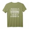 Humorvolles T-Shirt: Während du sprichst korrigiere ich deine Grammatik – Lustiges Geschenk für Lehrer, Germanistik-Studenten & Familie zum Geburtstag