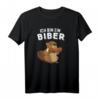 Lustiges Biber mit Baumstamm T-Shirt – Perfektes Geschenk für Biber Liebhaber und Tierfreunde