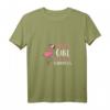 Damen Flamingo T-Shirt mit V-Ausschnitt - Süßes Flamingo Design, perfektes Geschenk für Flamingo-Liebhaber und Sommeroutfit
