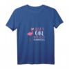 Damen Flamingo T-Shirt mit V-Ausschnitt - Süßes Flamingo Design, perfektes Geschenk für Flamingo-Liebhaber und Sommeroutfit