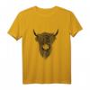 Highland Cattle Cow Hochlandrind Hochlandkuh Rind Kuh T-Shirt – Klassisch geschnitten, für Tier- und Schottland-Fans