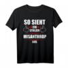 Misanthrop T-Shirt mit Ironie und Sarkasmus – Geschenk für Menschenhasser und Introvertierte, Statement Motiv