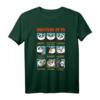 HapKitten Emotions Of Po Portrait Grid T-Shirt – Persönliches und künstlerisches Geburtstagsgeschenk