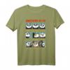 HapKitten Emotions Of Po Portrait Grid T-Shirt – Persönliches und künstlerisches Geburtstagsgeschenk